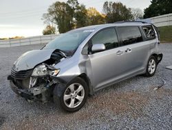 Salvage cars for sale at auction: 2013 Toyota Sienna LE