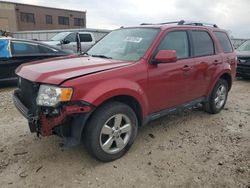 Salvage cars for sale from Copart Kansas City, KS: 2012 Ford Escape Limited