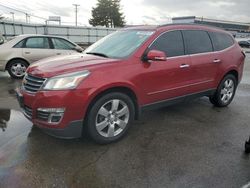 Salvage cars for sale at Moraine, OH auction: 2014 Chevrolet Traverse LTZ