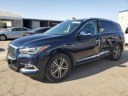 Salvage cars for sale at Fresno, CA auction: 2020 Infiniti QX60 Luxe