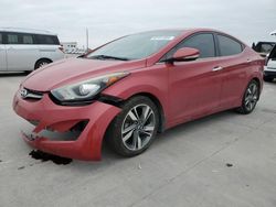 Salvage cars for sale at Grand Prairie, TX auction: 2016 Hyundai Elantra SE