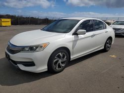 Honda salvage cars for sale: 2017 Honda Accord LX