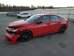 Salvage cars for sale at Windham, ME auction: 2024 Honda Civic Sport