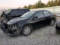 2016 Nissan Sentra S en venta en Memphis, TN