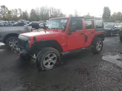 2018 Jeep Wrangler Unlimited Sahara en venta en Portland, OR