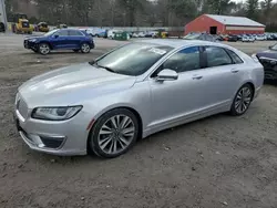 Carros salvage a la venta en subasta: 2017 Lincoln MKZ Reserve