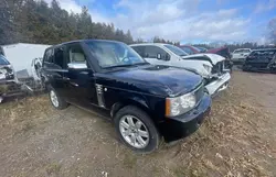 Salvage cars for sale from Copart Bowmanville, ON: 2007 Land Rover Range Rover HSE