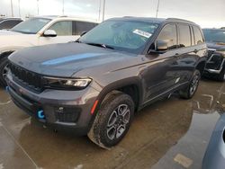 Salvage cars for sale at Riverview, FL auction: 2022 Jeep Grand Cherokee Trailhawk 4XE