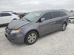 Salvage cars for sale from Copart Temple, TX: 2016 Honda Odyssey EXL