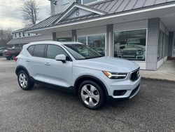 Salvage cars for sale at North Billerica, MA auction: 2020 Volvo XC40 T5 Momentum