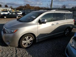 Nissan salvage cars for sale: 2012 Nissan Quest S