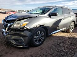 Salvage cars for sale at Phoenix, AZ auction: 2017 Nissan Murano S