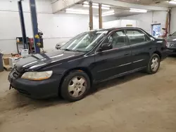 Honda Vehiculos salvage en venta: 2002 Honda Accord EX