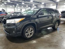 Toyota Vehiculos salvage en venta: 2014 Toyota Highlander XLE