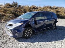 Salvage cars for sale at Reno, NV auction: 2020 Toyota Sienna XLE