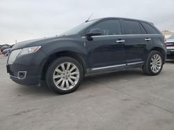 Salvage cars for sale from Copart Grand Prairie, TX: 2012 Lincoln MKX