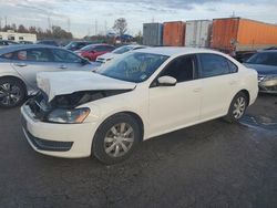 Salvage cars for sale at Bridgeton, MO auction: 2014 Volkswagen Passat S