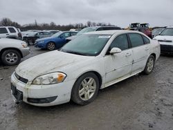 Chevrolet salvage cars for sale: 2011 Chevrolet Impala LT