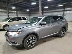 Mitsubishi salvage cars for sale: 2018 Mitsubishi Outlander SE