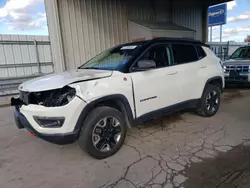 Salvage cars for sale from Copart Fort Wayne, IN: 2018 Jeep Compass Trailhawk