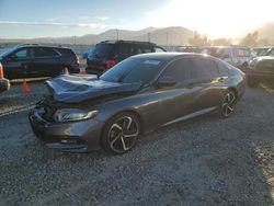 Salvage cars for sale at Magna, UT auction: 2018 Honda Accord Sport