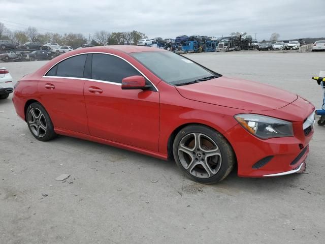 2018 Mercedes-Benz CLA 250