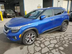 KIA Seltos salvage cars for sale: 2021 KIA Seltos SX