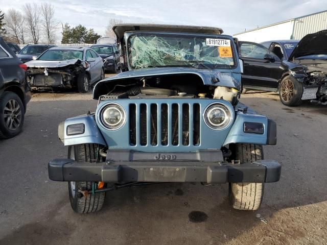 1999 Jeep Wrangler / TJ SE