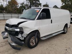 Salvage trucks for sale at Hampton, VA auction: 2022 Chevrolet Express G2500