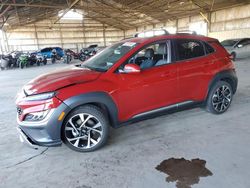 Salvage cars for sale at Phoenix, AZ auction: 2022 Hyundai Kona Limited