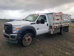 Salvage trucks for sale at Anderson, CA auction: 2013 Ford F550 Super Duty