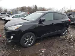 Salvage cars for sale at Chalfont, PA auction: 2015 Hyundai Tucson Limited