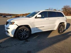 Salvage cars for sale at Brookhaven, NY auction: 2019 Jeep Grand Cherokee Overland