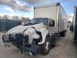 Salvage Trucks for sale at auction: 2021 Ford F650 Super Duty