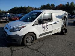 Salvage trucks for sale at Exeter, RI auction: 2017 Ford Transit Connect XL