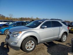 Chevrolet Equinox lt salvage cars for sale: 2017 Chevrolet Equinox LT