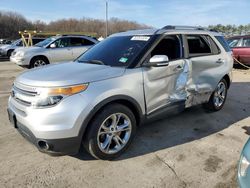 Salvage cars for sale at Windsor, NJ auction: 2014 Ford Explorer Limited