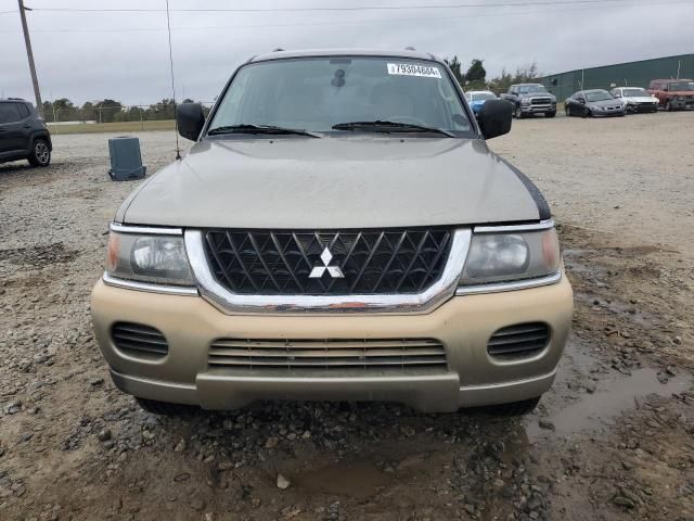 2002 Mitsubishi Montero Sport XLS