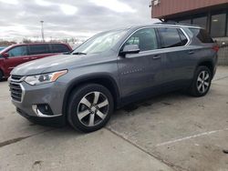 Salvage cars for sale at Fort Wayne, IN auction: 2020 Chevrolet Traverse LT