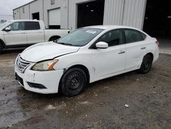 Salvage cars for sale at Jacksonville, FL auction: 2015 Nissan Sentra S