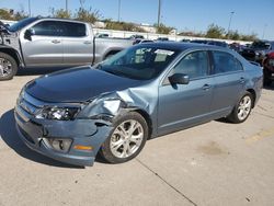 Salvage cars for sale at Oklahoma City, OK auction: 2012 Ford Fusion SE