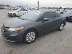 Honda salvage cars for sale: 2014 Honda Civic LX