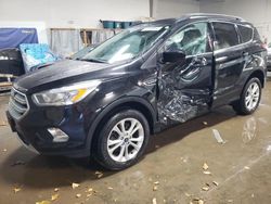 Salvage cars for sale at Elgin, IL auction: 2017 Ford Escape SE