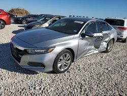 Salvage cars for sale at Taylor, TX auction: 2020 Honda Accord LX