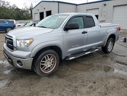 Salvage cars for sale at Savannah, GA auction: 2011 Toyota Tundra Double Cab SR5