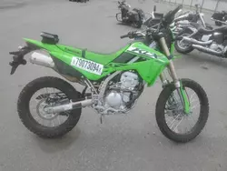 Salvage motorcycles for sale at Glassboro, NJ auction: 2025 Kawasaki KLX300