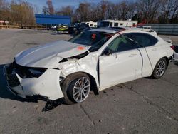 Salvage cars for sale at Bridgeton, MO auction: 2018 Acura TLX Tech