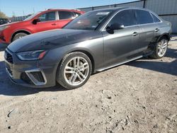 Salvage cars for sale at Haslet, TX auction: 2021 Audi A4 Premium Plus 45