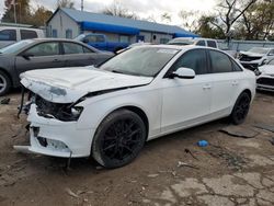 Carros salvage a la venta en subasta: 2013 Audi A4 Premium Plus