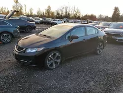 Salvage cars for sale at auction: 2015 Honda Civic SI